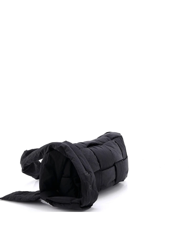 Pre-Owned Bottega Veneta Padded Tech Cassette Crossbody Bag Intrecciato Nylon