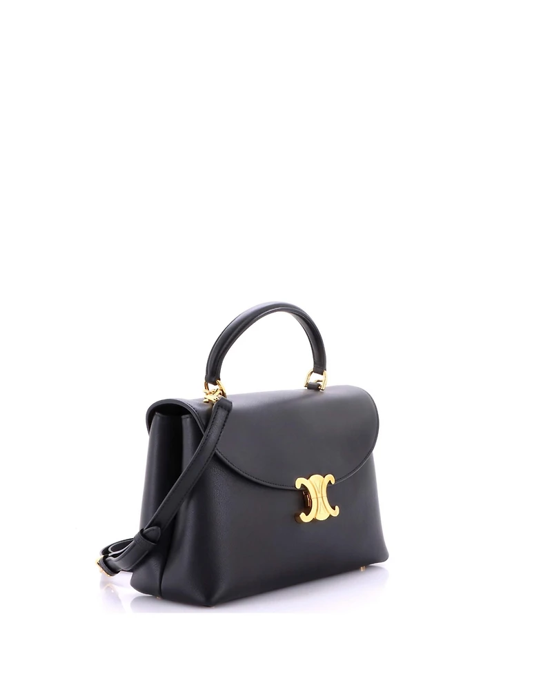 Pre-Owned Celine Medium Nino Top Handle Bag Leather