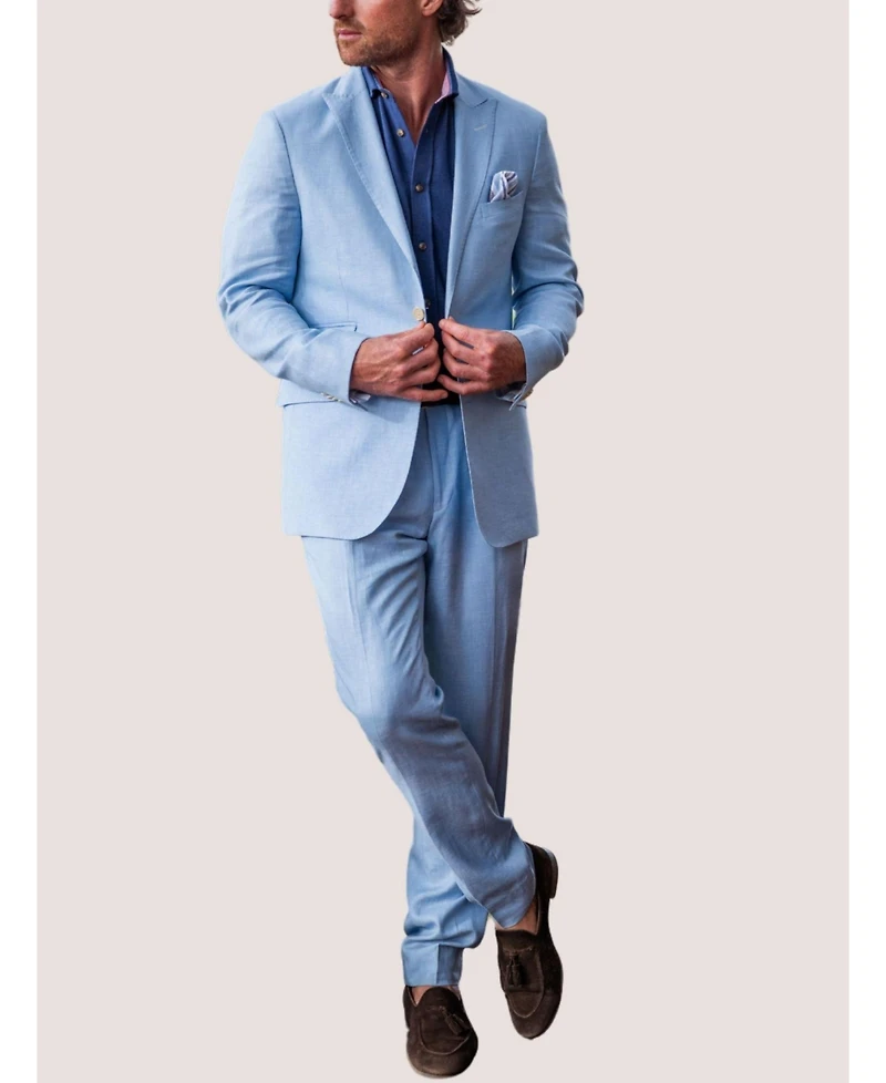 Koy Clothing Men's Tailored Linen Blend Blazer