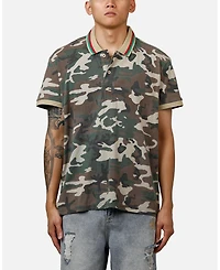 Xxiii Men's Printed Polo Shirt