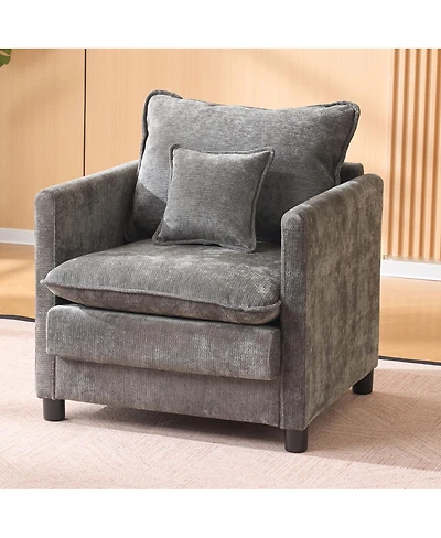 Streamdale Furniture Padded Armchair with 3-Pillow Comfort Set