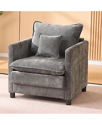 Streamdale Furniture Padded Armchair with 3-Pillow Comfort Set