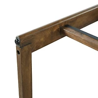 Streamdale Furniture 24" Counter Height Linen Wood Upholstered Bar Stools