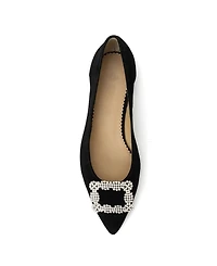 Menina Step Women's Tiara Crystal Flat