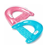 Gnuadz 2 Pack Inflatable Pool Chair Float Adult Drink Holder Lounger
