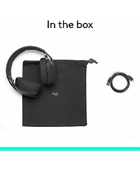 Logitech Zone Vibe 100 Lightweight Noise Canceling Headphones (Graphite)