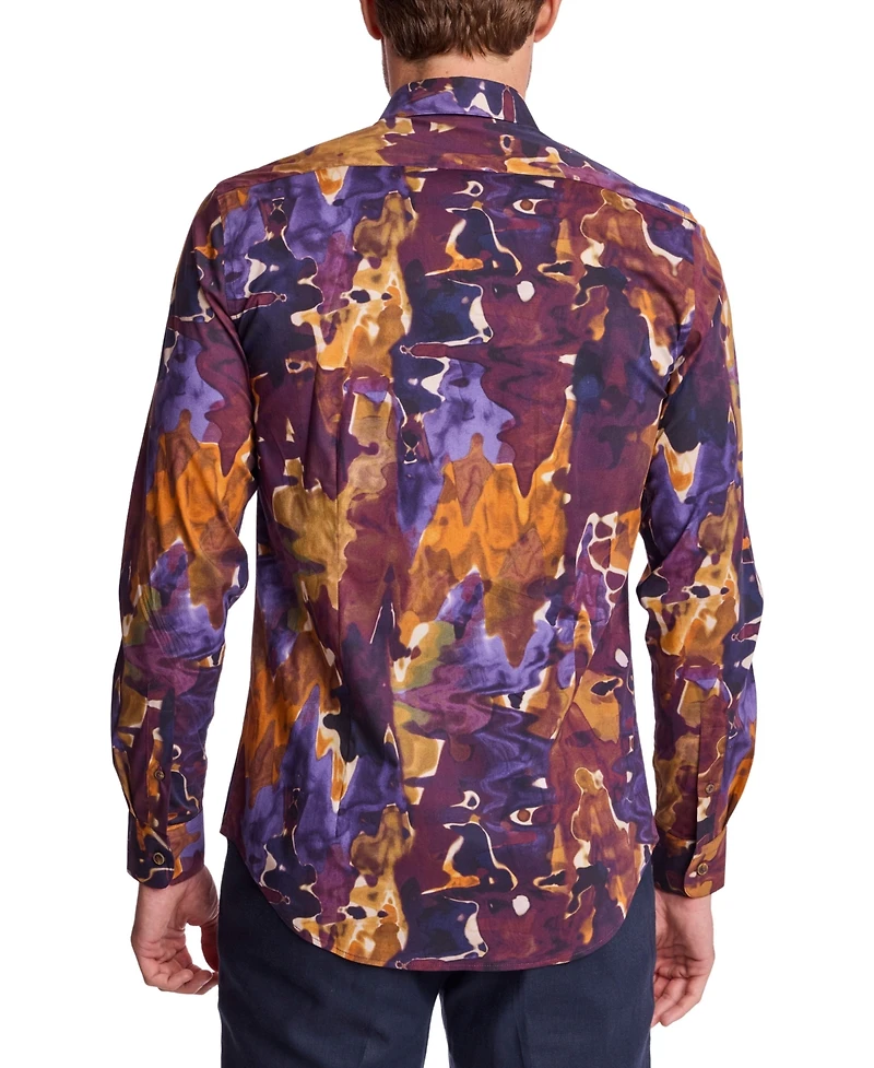 Paisley & Gray Men's Parker Pointed collar Button-Up shirt