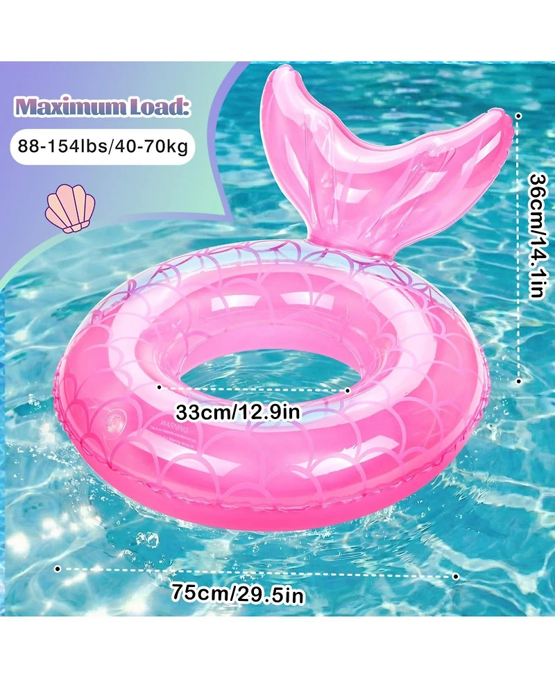 Gnuadz Inflatable Swimming Ring Pool Float Tube Beach Water