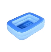 Gnuadz Inflatable Kiddie Pool Soft Floor Summer Fun Bathtub