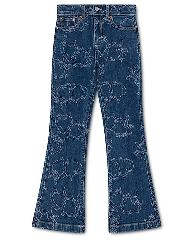 Levi's Girls' 7-16 High Rise Flared Jeans