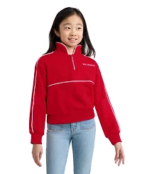 Levi's Girls' 7-16 Half-Zip Sweater