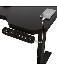 Streamdale Furniture Electric L-Shaped Height Adjustable Standing Desk