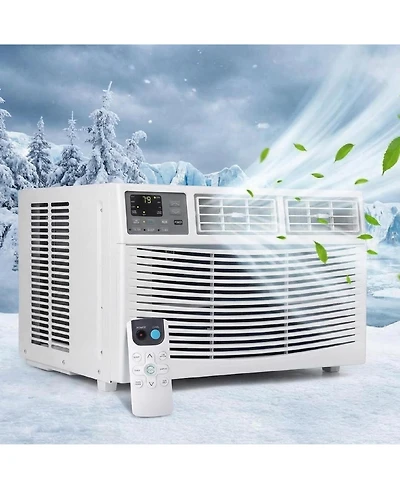 Xo 10000 Btu Window Air Conditioner, Fast Cooling to 450 Sq.Ft.,with Remote