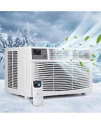 Xo 10000 Btu Window Air Conditioner, Fast Cooling to 450 Sq.Ft.,with Remote