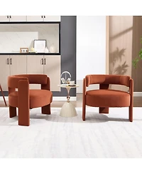 Streamdale Furniture Mid-Century Accent Chair for Living Room/Bedroom