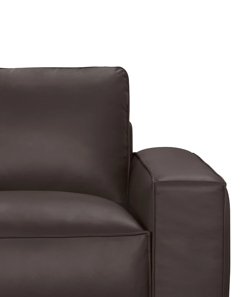 Paitlyn 5-Piece Leather L-Shape Sectional