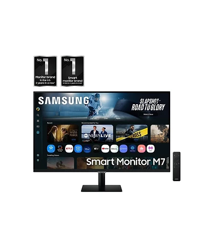 Samsung 32-in Smart Monitor M7 M70F 4K Samsung Vision Ai