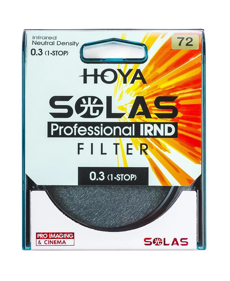 Hoya Solas Irnd 0.3 72mm Infrared Neutral Density Filter