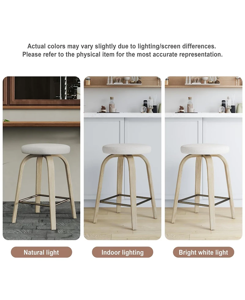 Streamdale Furniture Backless Counter Stools