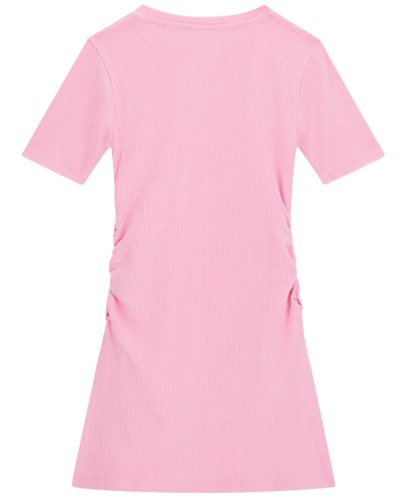 Guess Girls' 7-16 Short-Sleeve Rib Dress
