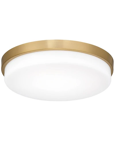 Possini Euro Design Winfrey Wide Gold Led Ceiling Light