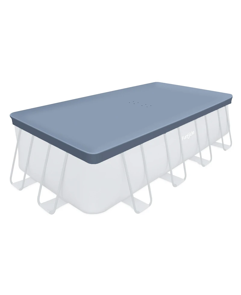 Funsicle Durable Rectangular Pool Cover for Oasis and Activity Pools