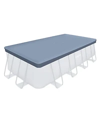 Funsicle Durable Rectangular Pool Cover for Oasis and Activity Pools