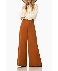 Ivonne Women's Long Sleeve Blouse with Necktie