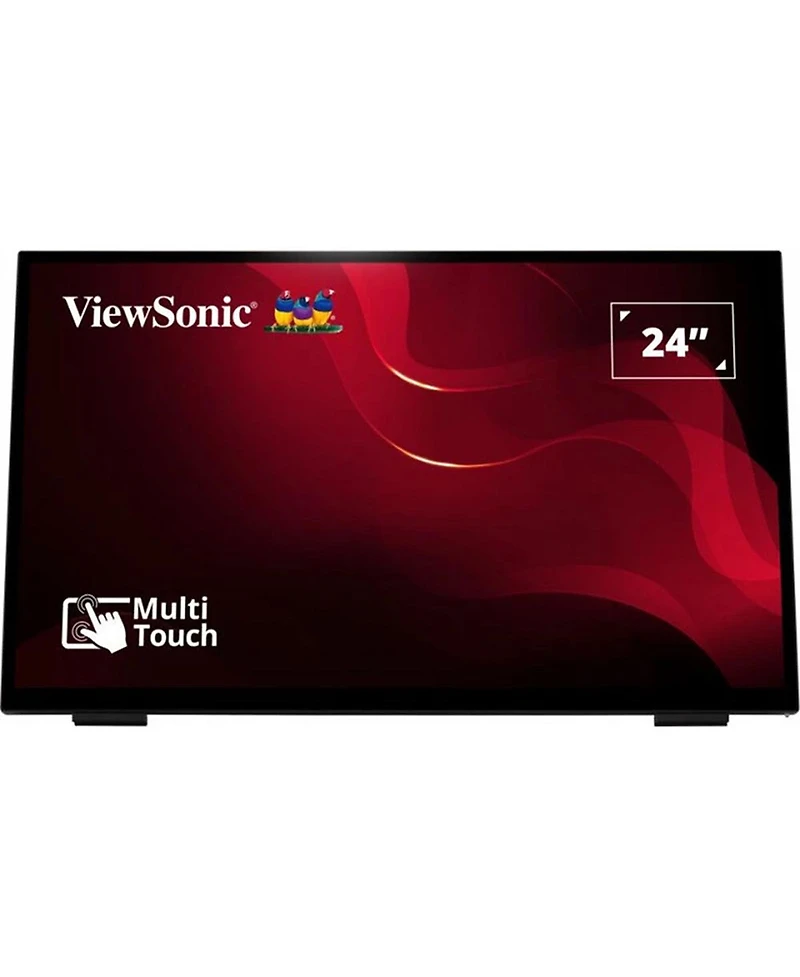 ViewSonic TD2465 24" 16:9 Full Hd Va Frameless Touchscreen Led Monitor