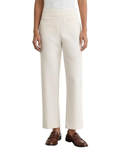 Reiss Women's Welt-Pocket Tapered Trouser Pants