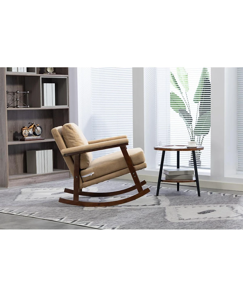 Streamdale Furniture Mid-Century Rocking Accent Chair