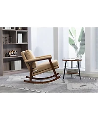 Streamdale Furniture Mid-Century Rocking Accent Chair