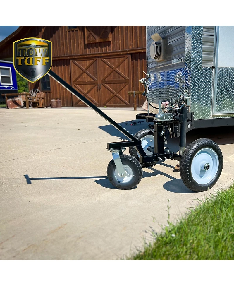 Tow Tuff Tmd-1000C2 Adjustable Steel 1000 lb Heavy Duty Trailer Dolly Caster