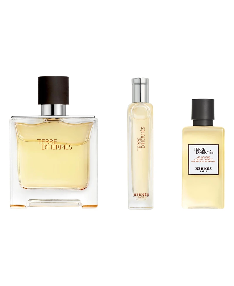 HERMES 3-Piece Terre d'Hermes Pure Perfume Father's Day 2026 Gift Set