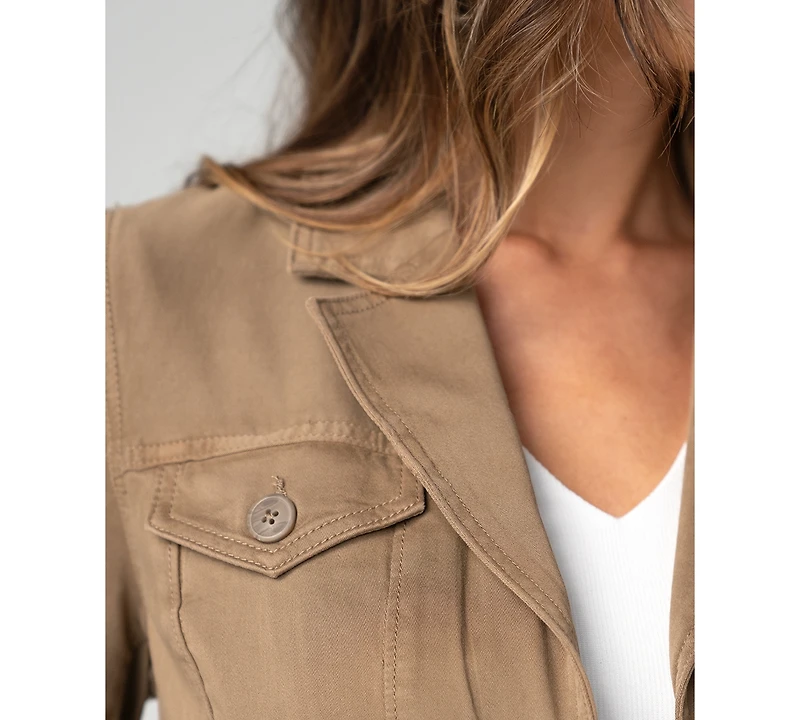 Liverpool Los Angeles Petite Notch Collar Blazer