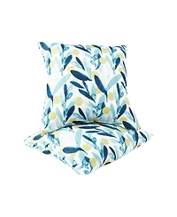 Mondawe 2-Piece Outdoor Pillow Set with Inserts, 18 x