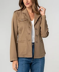 Liverpool Los Angeles Petite Notch Collar Blazer