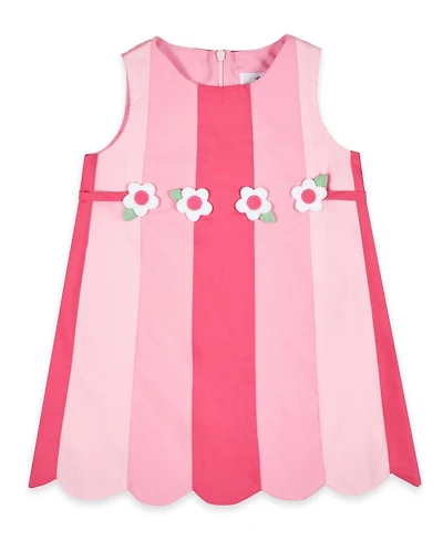 Florence Eiseman Toddler Girls Poplin Panel Dress