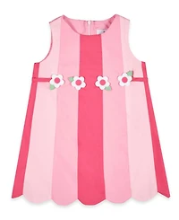 Florence Eiseman Toddler Girls Poplin Panel Dress