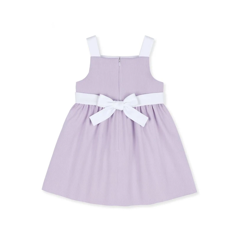 Florence Eiseman Toddler Girls Pincord Dress with Flowers