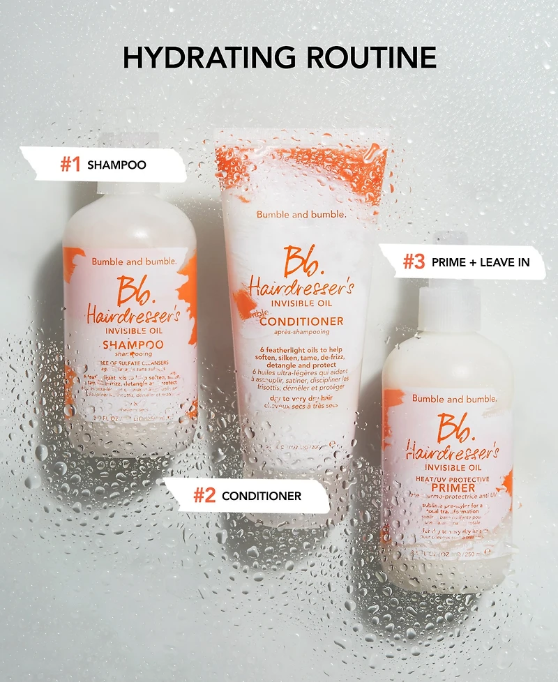 Bumble and Bumble 3-Piece Travel Size Hairdressers Invisible Oil Style for Days Starter Set