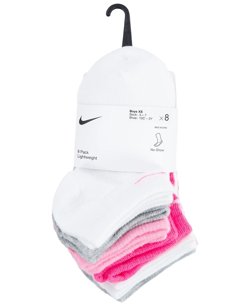 Nike Boys' 4-7 Low Cut Socks, 8-Pack