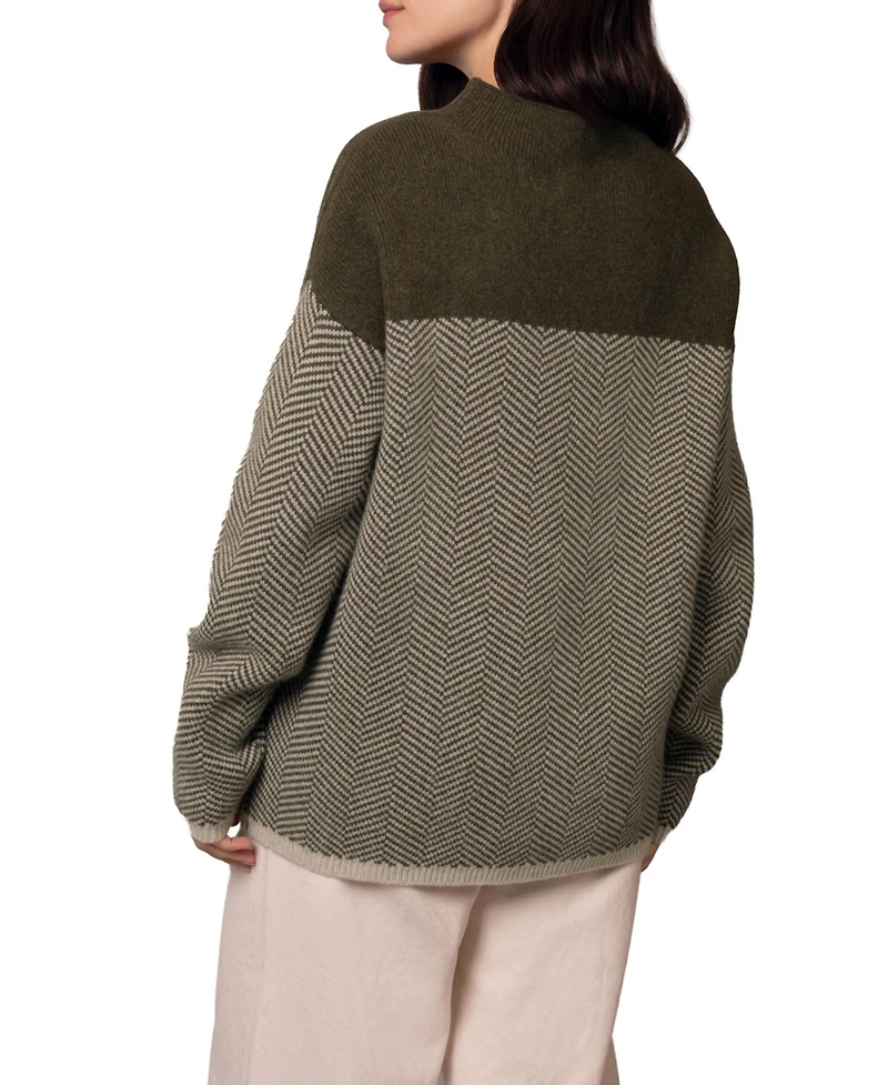 Celtic & Co. Women's Felted Funnel Neck Jumper