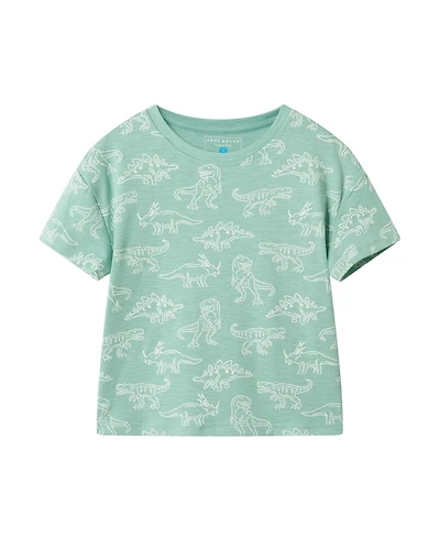 Andy & Evan Toddler Boys Allover Dino Graphic Tee