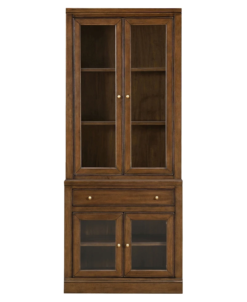 Amren 32" Wood 2 Door Drawer Base and Hutch