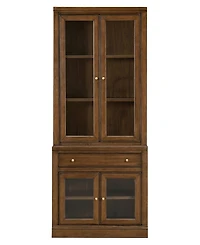 Amren 32" Wood 2 Door Drawer Base and Hutch