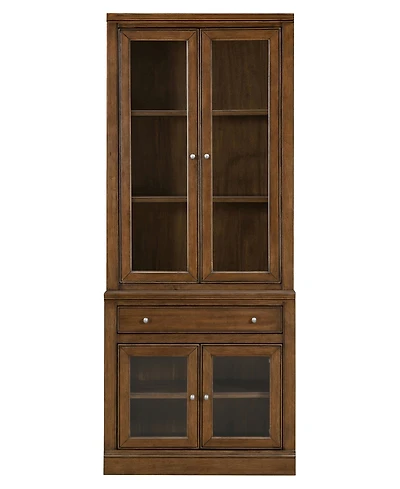 Amren 32" Wood 2 Door Drawer Base and Hutch