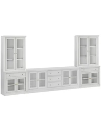 Amren 85" Wood 4-Door Console