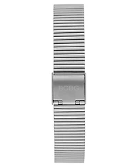 Bcbg Women's Quartz Round Silver Stainless Steel Watch 34mm