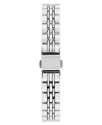 Bcbg Women's Quartz Rectangle Silver Stainless Steel Watch 21mm